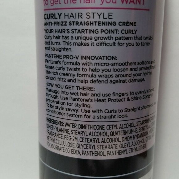 Pantene Curly Creme Cream Anti Frizz 3 Pack - Picture 7 of 11